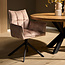 Starfurn Chaise de salle à manger Dani - Velours beige (lot de 2)