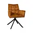 Starfurn Dani Dining Chair - Golden Velvet (set of 2)