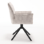 Starfurn Dani Dining Chair - Champagne Velvet (set of 2)