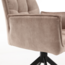 Starfurn Dani Dining Chair - Beige Velvet (set of 2)