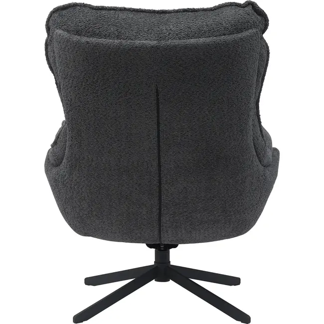 Starfurn Fauteuil Vera - Donkergrijs