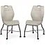MX Sofa Eetkamerstoel Nox - Sand (set van 2 stuks)