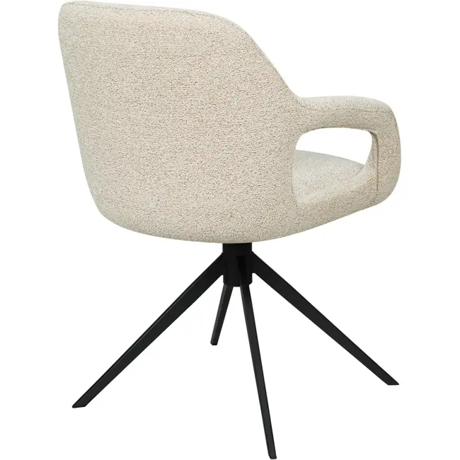 RV Design Move armstoel stof Sahara Glacier Ash - relaxfunctie - zwart frame