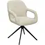 RV Design Move armstoel stof Sahara Glacier Ash - relaxfunctie - zwart frame