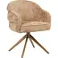 Starfurn Bella Dining Chair | Cinnamon | Bronze Base | With Armrests