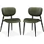 MX Sofa Eetkamerstoel Jona - Moss (set van 2 stoelen)