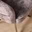 Starfurn Bella Dining Chair - Clay - Bronze Legs - With Armrests