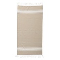 Bloomingville Bloomingville hammam towel beige