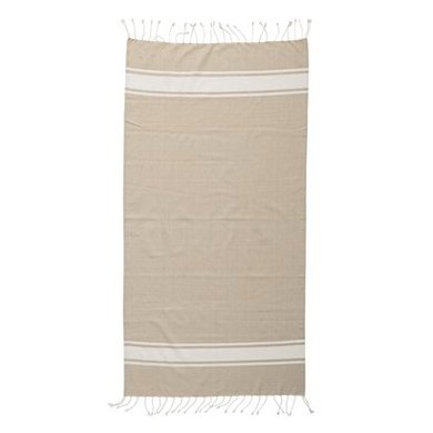Bloomingville Bloomingville hammam handdoek beige