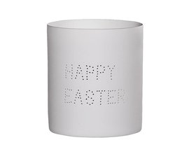 Bloomingville Bloomingville Happy Easter tealight holder