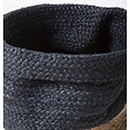 Urban Nature Culture Amsterdam Urban Nature Culture burlap basket Blue