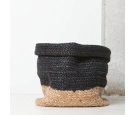 Urban Nature Culture Amsterdam Urban Nature Culture burlap basket blue