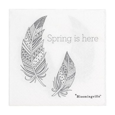 Bloomingville Bloomingville servetten Spring is here