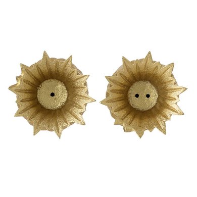 Bloomingville Bloomingville pepper and salt set gold Pineapple