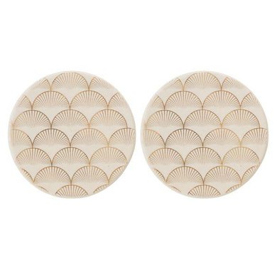 Bloomingville Bloomingville Aruba coaster gold