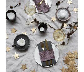 House Doctor House Doctor garland stars gold