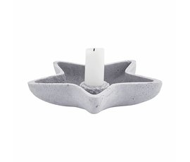 House Doctor House Doctor candlestick concrete star