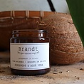 Brandt kaarsen Brandt candles Coconut & Aloe Vera