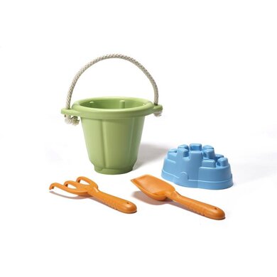 Greentoys Zandkastelen set groen