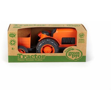 Greentoys Orange Tractor Greentoys