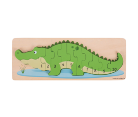 Greentoys Puzzel krokodil