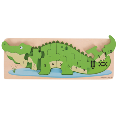 Greentoys Puzzle crocodile