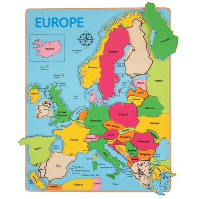Greentoys Puzzle Europe