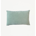 Urban Nature Culture Amsterdam Cushion vintage velvet sea foam