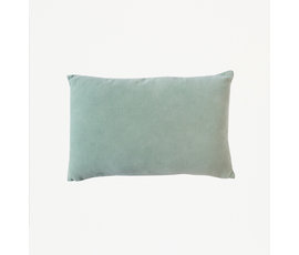 Urban Nature Culture Amsterdam Cushion vintage velvet sea foam