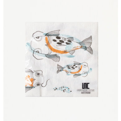 Urban Nature Culture Amsterdam Servetten Koi Fish