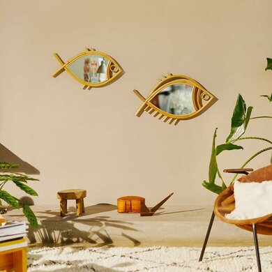 Doiy Wall mirror "Tan Tan" size XL