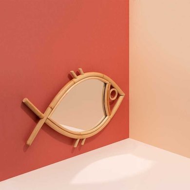 Doiy Wall mirror "Tan Tan" size XL