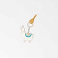 Doiy Keychain Flamingo