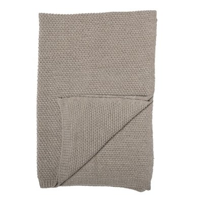 Bloomingville mini Bloomingville blanket Taupe