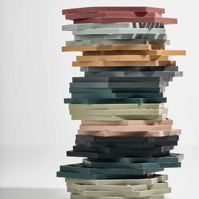 Zone Denmark  Zone pan coaster Birch Hexagon