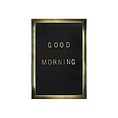 Gusta Gusta letter plate velvet
