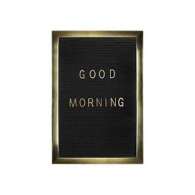Gusta Gusta letter plate velvet