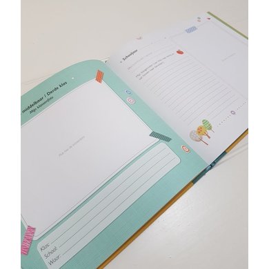 Mijn schoolfoto's album groen