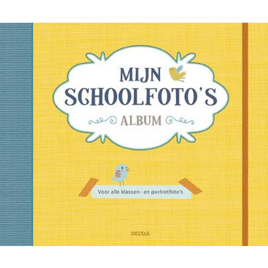 Mijn schoolfoto's album geel