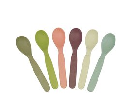 Zuperzozial Bamboo cutlery set of 6 dawn