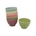 Zuperzozial Bamboo bowls set of 6 dawn