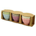 Zuperzozial Bamboo bowls set of 6 dawn