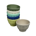 Zuperzozial Bamboe bowls set van 6 dawn
