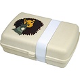 Zuperzozial Bamboo lunch box Lion