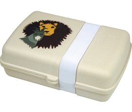 Zuperzozial Bamboe lunchbox Lion