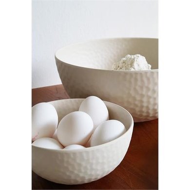 Zuperzozial Bamboo medium bowl coconut white