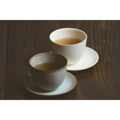 Kinto Kinto cup and saucer Pebble cream