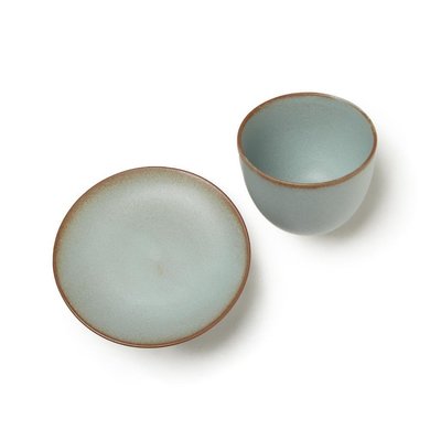 Kinto Kinto cup and saucer Pebble cream