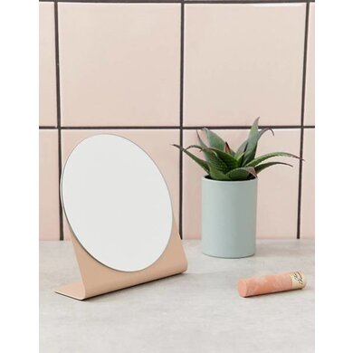 Bloomingville Mirror salmon orange