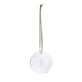 Bloomingville Hang bloempot glas rond